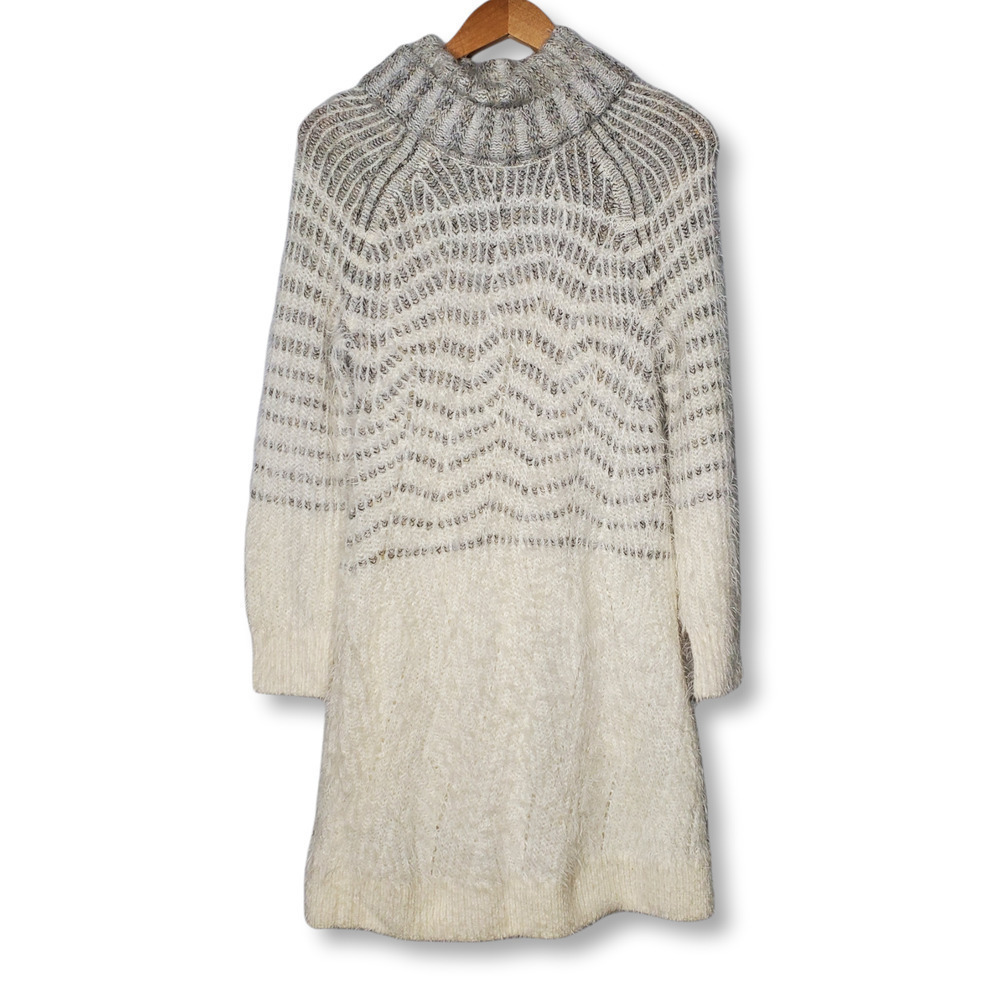 Anthropologie Sleeping on Snow Shelby Eyelash Knit Dress Sz XS